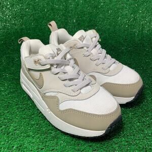 Nike Air Max 1 (GS) Sneakers Phantom Khaki Light Brown Boys DZ3308-006 Sz 12C